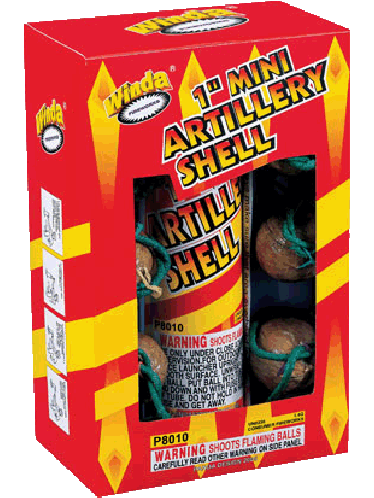1" Mini Artillery Shell